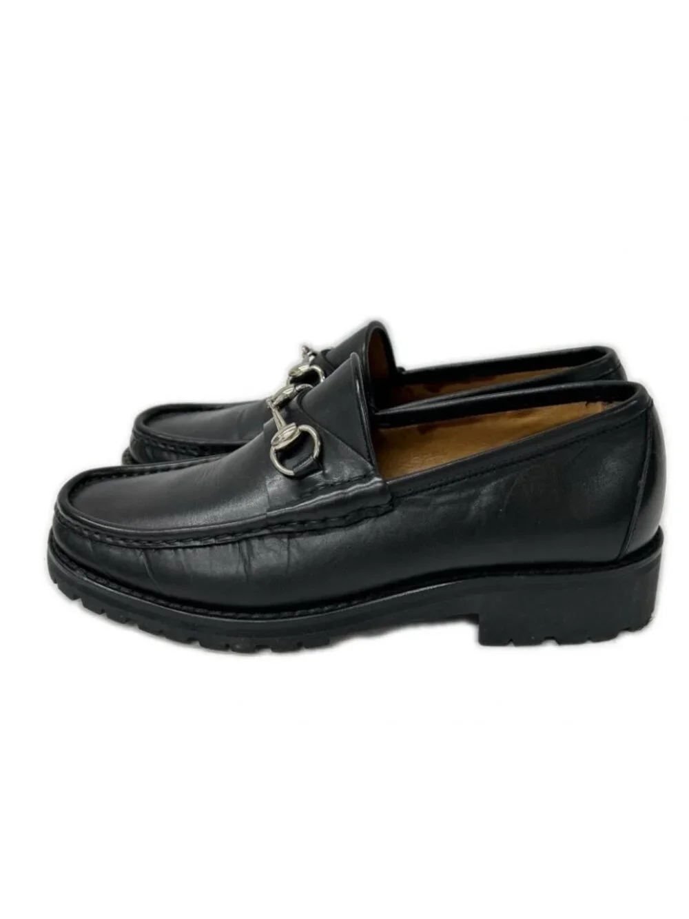 Gucci Horsebit Leather Loafers